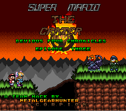 The Devious Four Chronicles 3 -  The Crater Title Screen